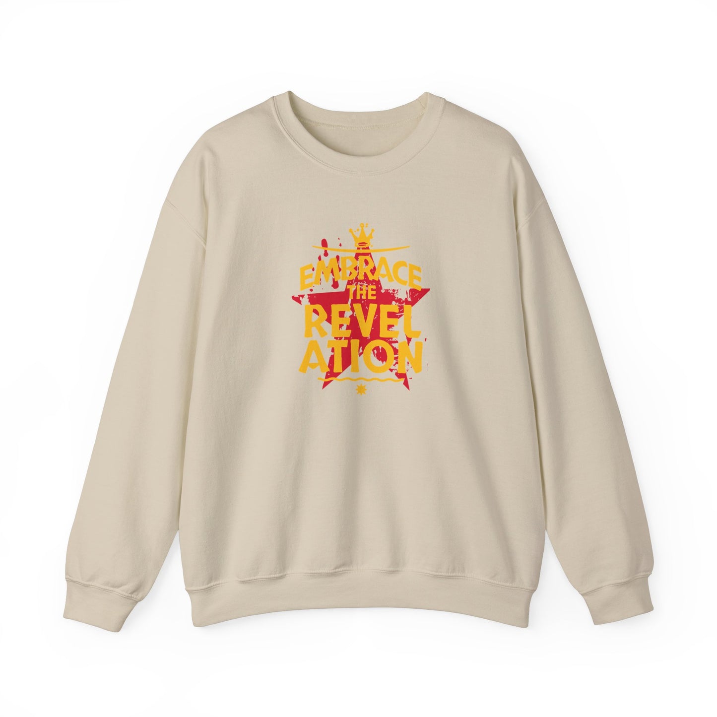 Unisex Heavy Blend™ Crewneck Sweatshirt Sudadera Rever action