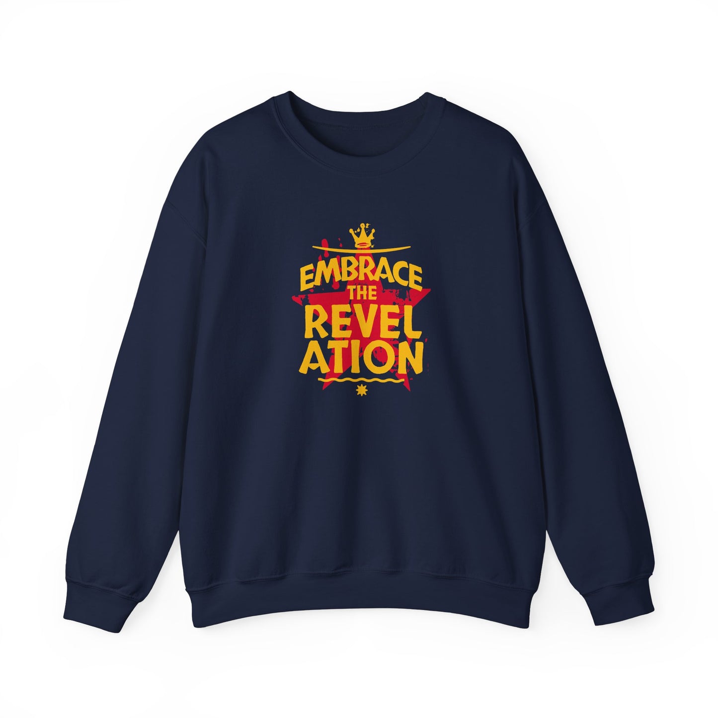 Unisex Heavy Blend™ Crewneck Sweatshirt Sudadera Rever action