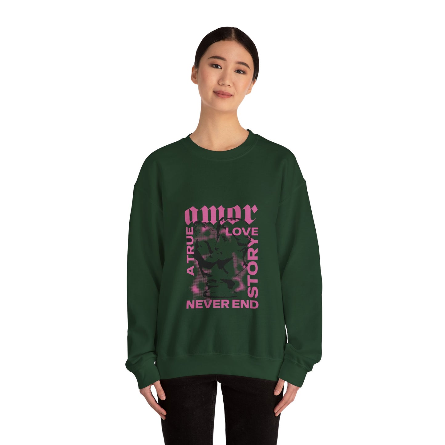 Unisex Heavy Blend™ Crewneck Sweatshirt  Amor