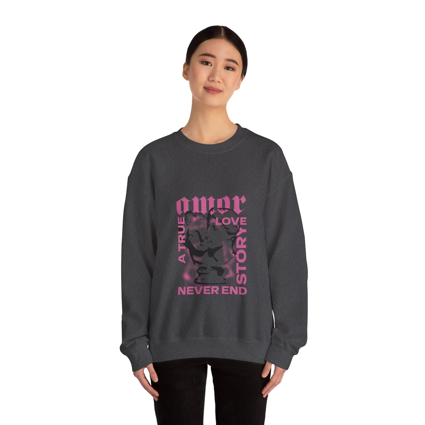 Unisex Heavy Blend™ Crewneck Sweatshirt  Amor