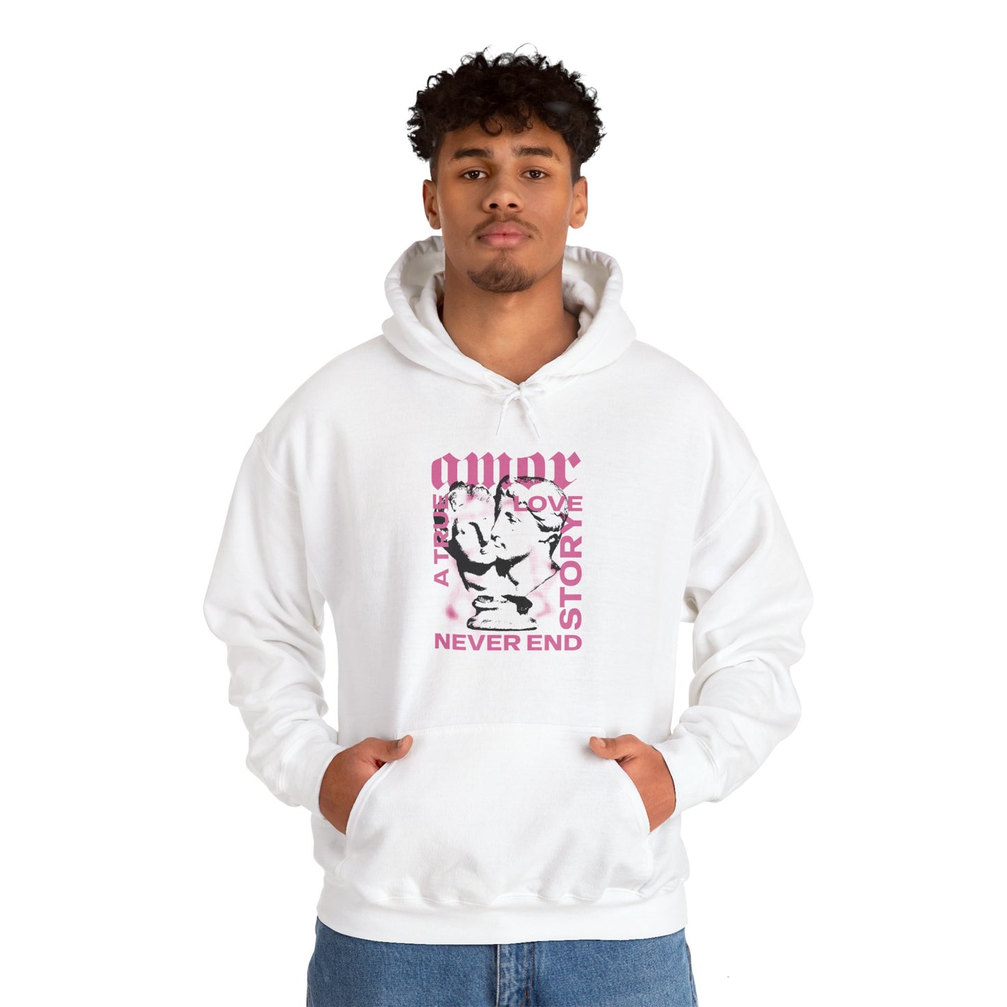 Unisex Heavy Blend™ Hooded Sweatshirt  Amor