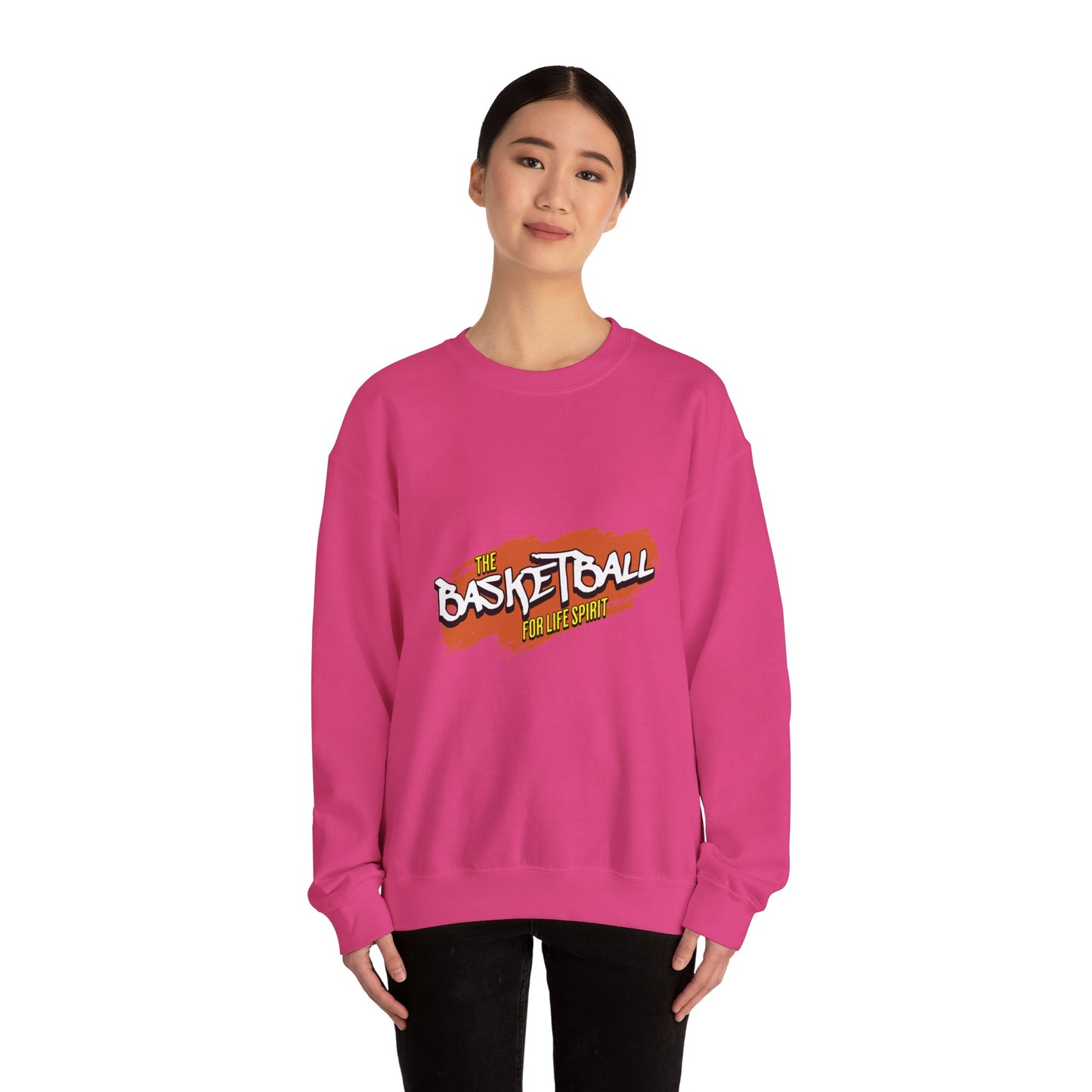 Unisex Heavy Blend™ Crewneck Sweatshirt Basketball