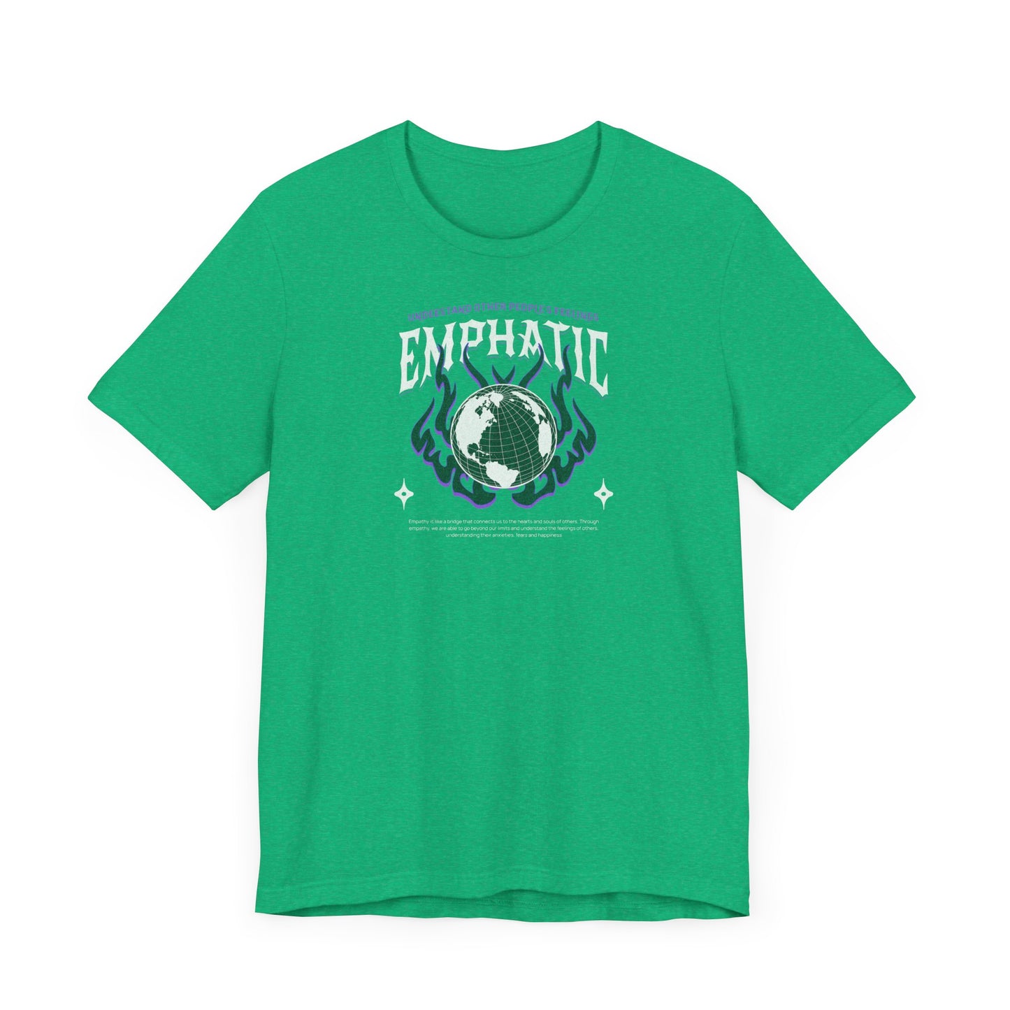 Unisex Jersey Short Sleeve Tee Camiseta cuello redondo Emphatic