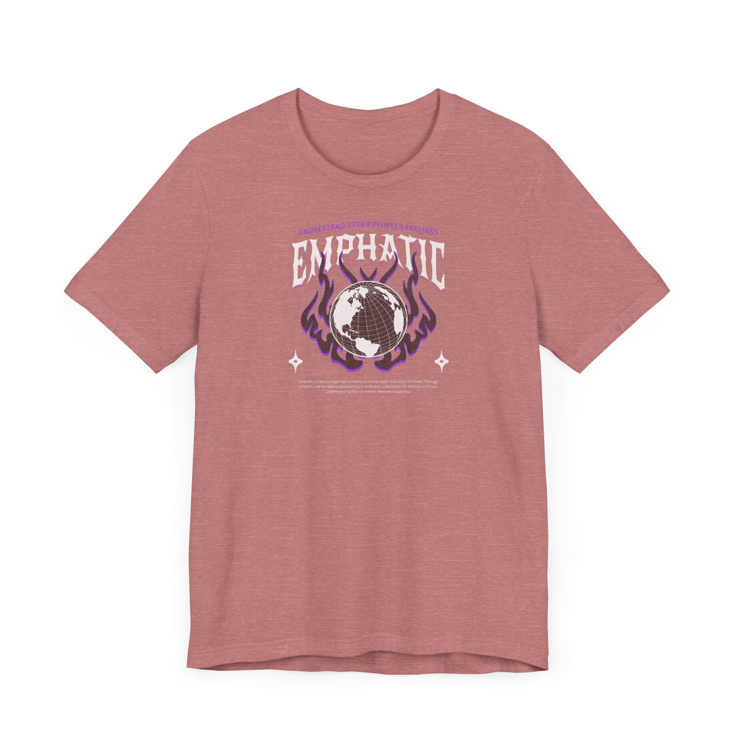 Unisex Jersey Short Sleeve Tee Camiseta cuello redondo Emphatic