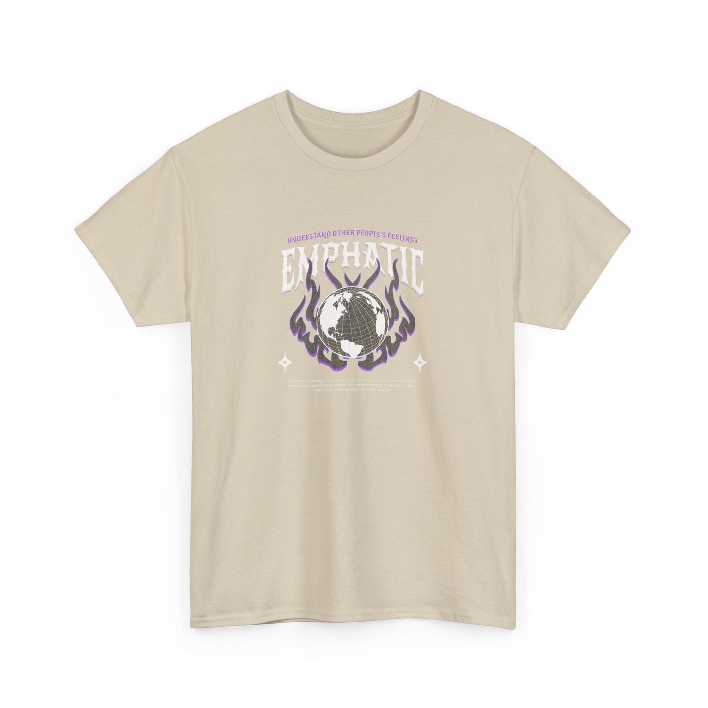 Unisex Heavy Cotton Tee Camiseta algodón Emphatic