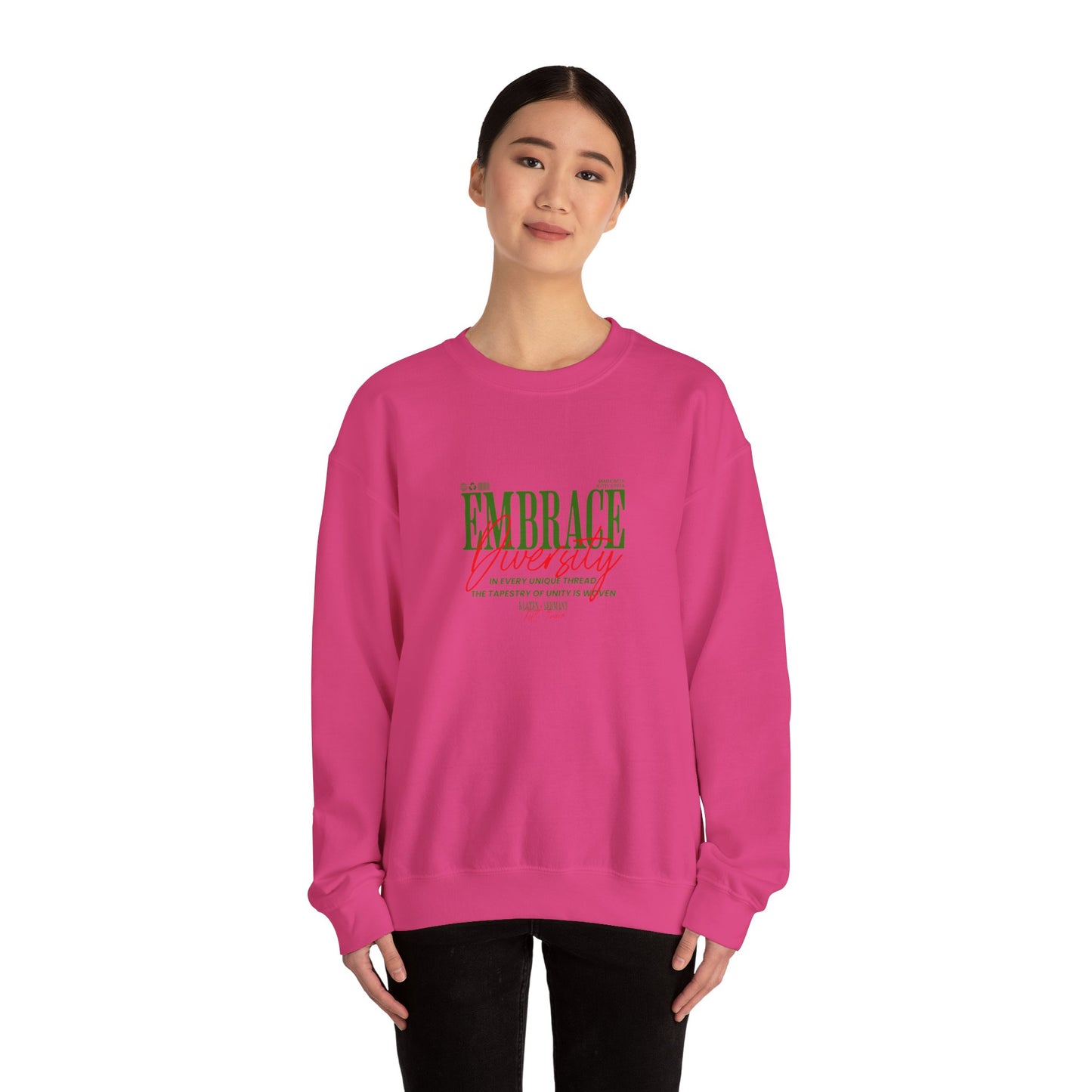 Unisex Heavy Blend™ Crewneck Sweatshirt sudadera  Embrace