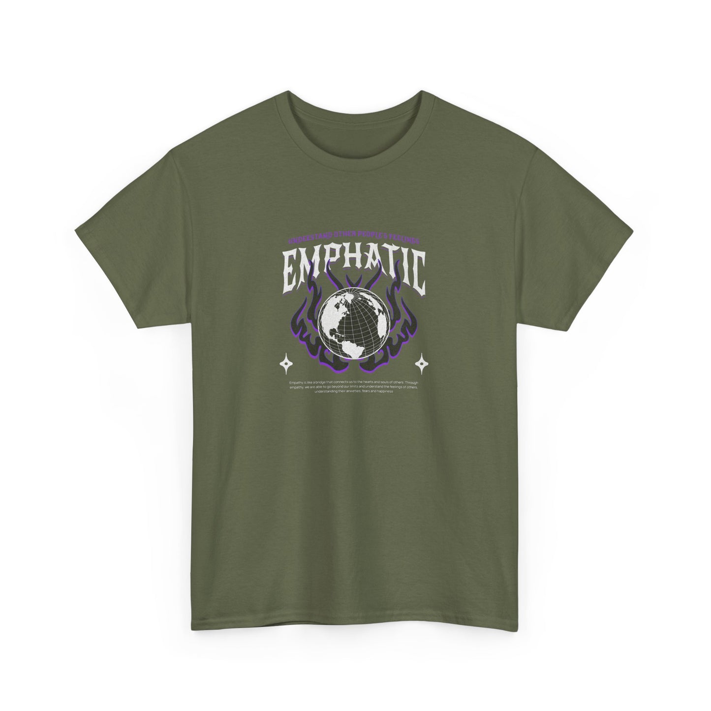 Unisex Heavy Cotton Tee Camiseta algodón Emphatic