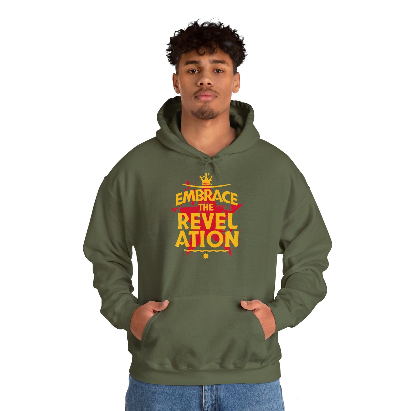 Unisex Heavy Blend™ Hooded Sweatshirt Sudadera capucha Rever action