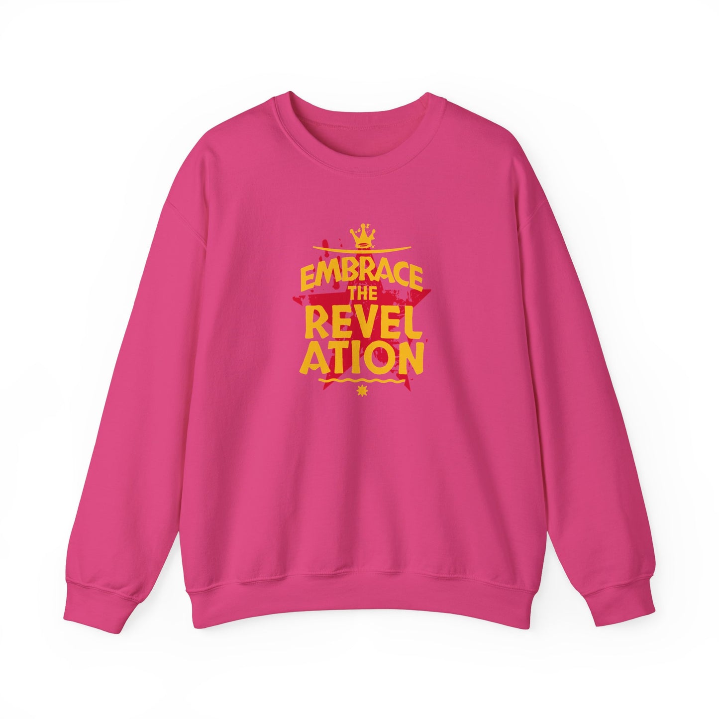 Unisex Heavy Blend™ Crewneck Sweatshirt Sudadera Rever action