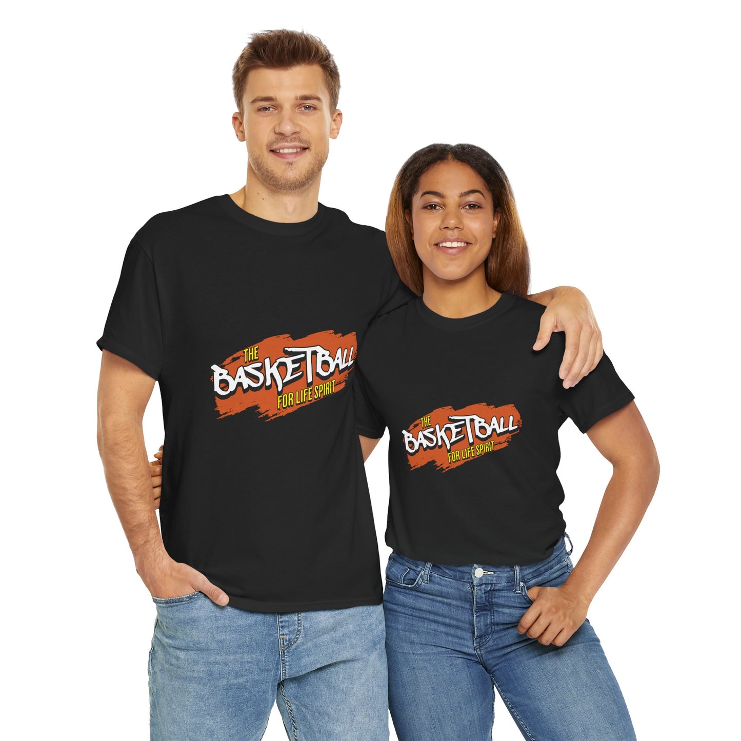 Unisex Heavy Cotton Tee Basketball