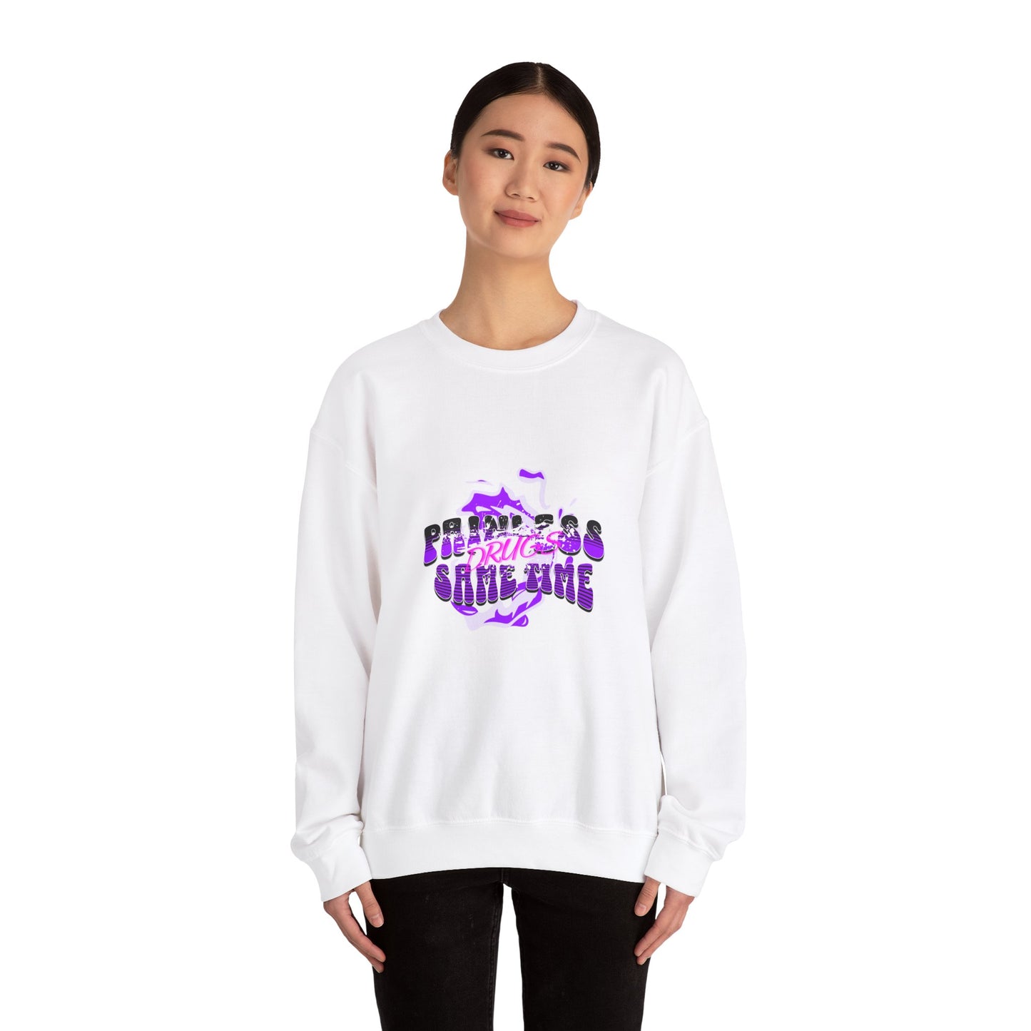 Unisex Heavy Blend™ Crewneck Sweatshirt Same Time