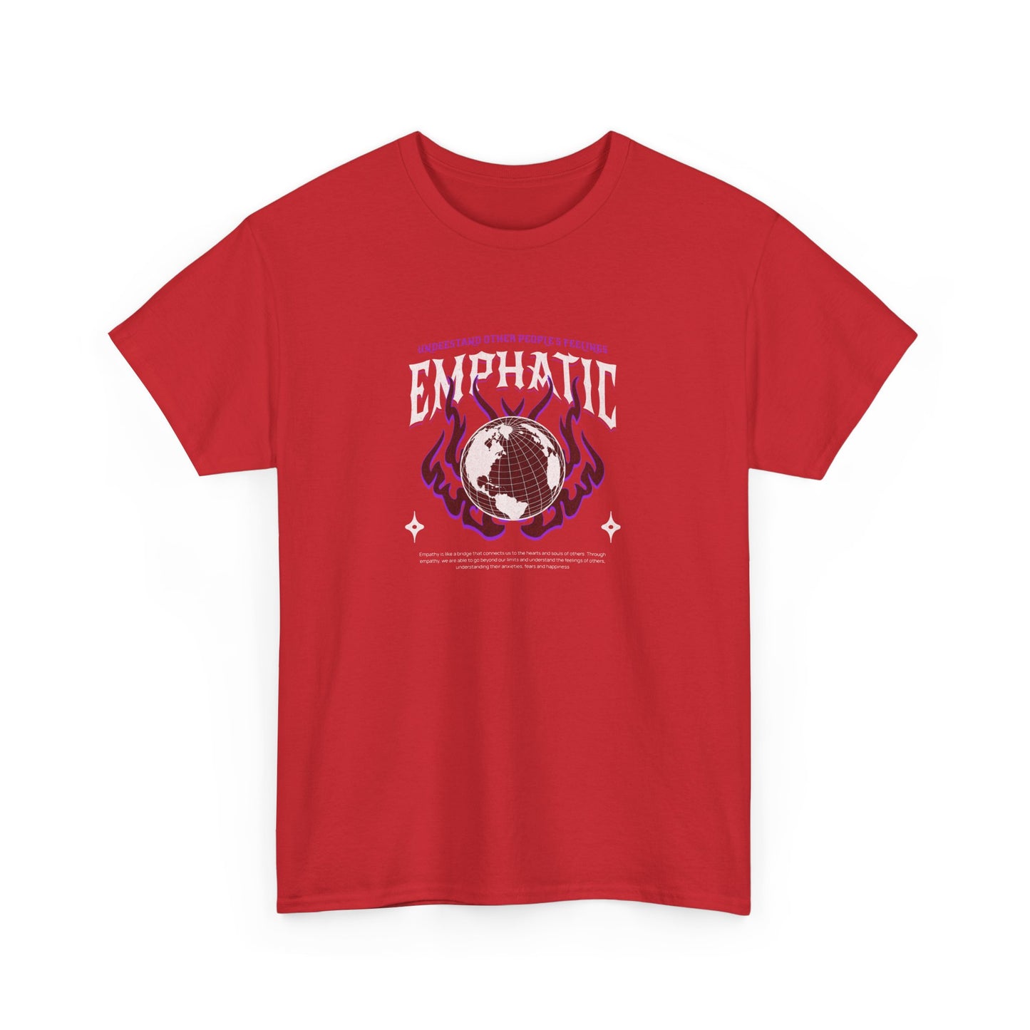 Unisex Heavy Cotton Tee Camiseta algodón Emphatic