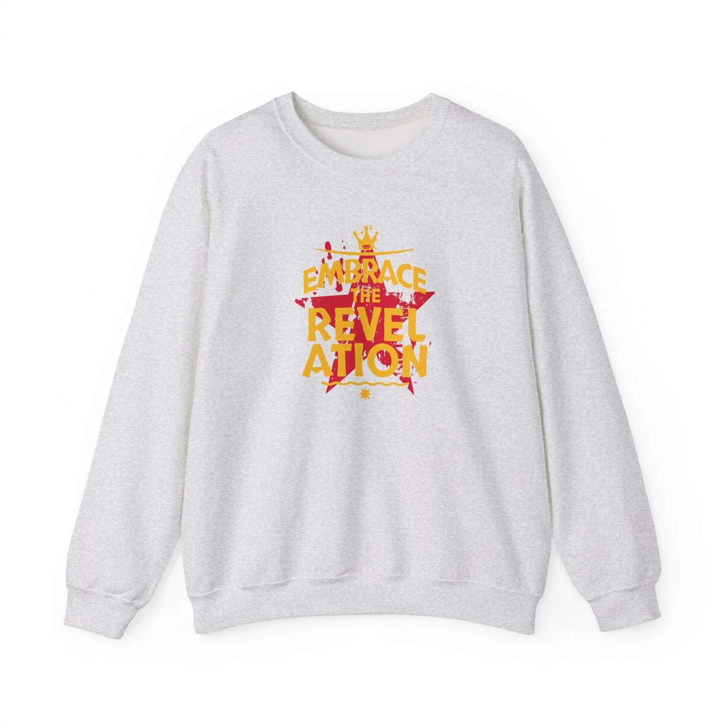 Unisex Heavy Blend™ Crewneck Sweatshirt Sudadera Rever action