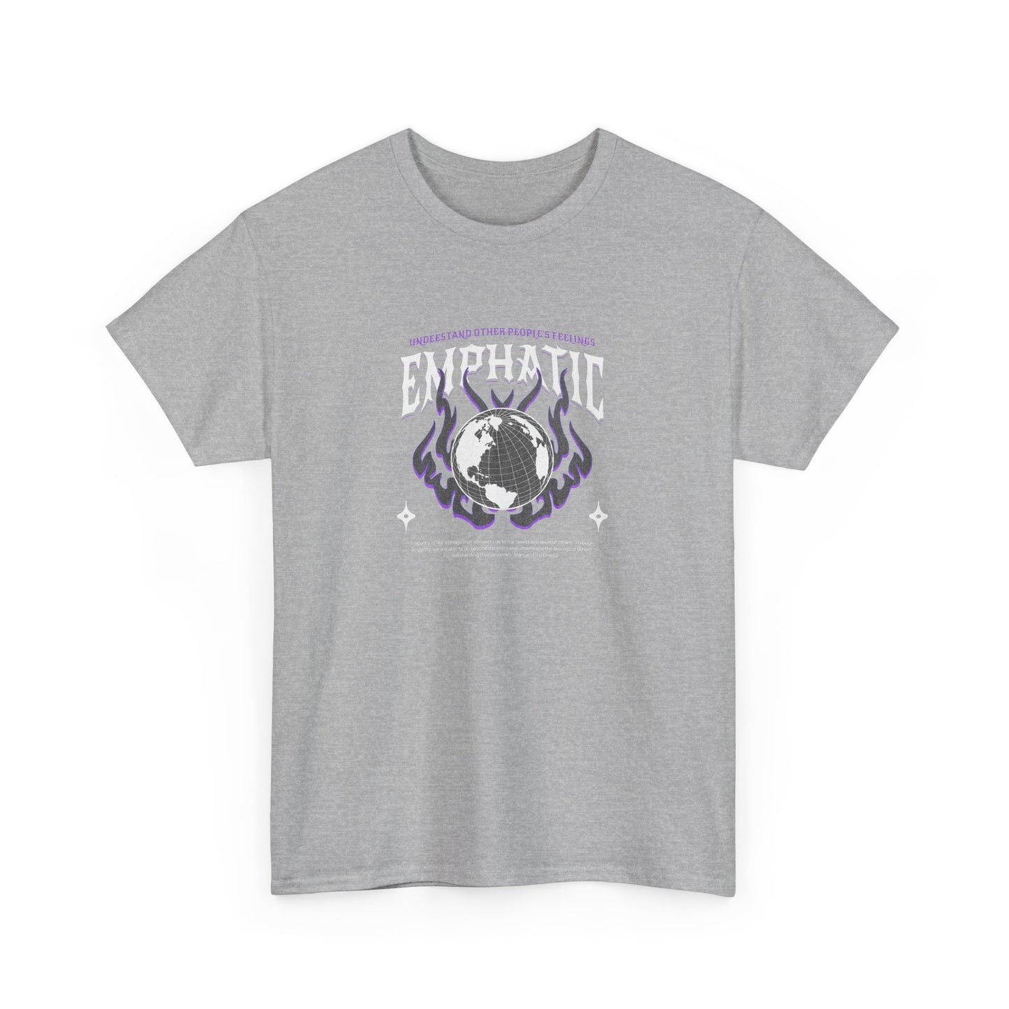 Unisex Heavy Cotton Tee Camiseta algodón Emphatic