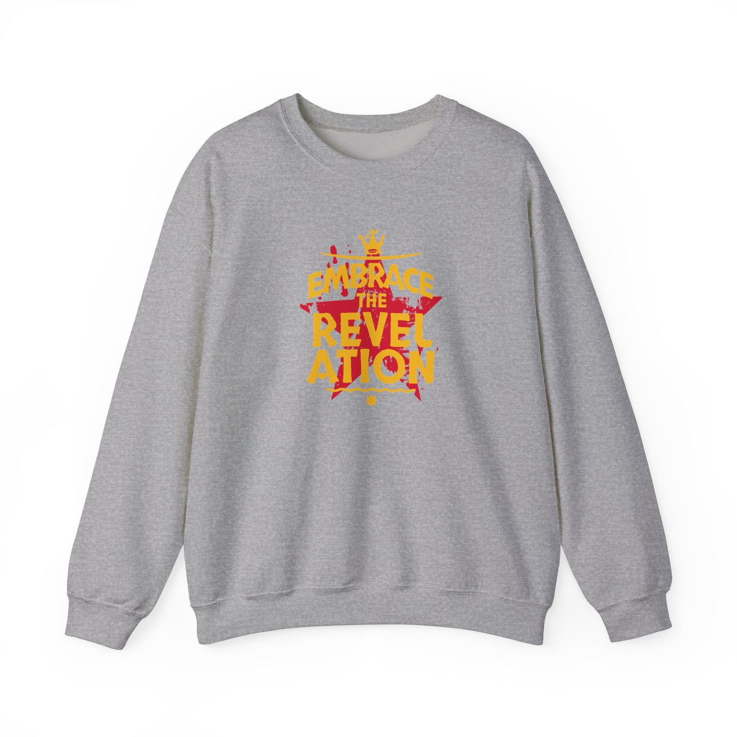 Unisex Heavy Blend™ Crewneck Sweatshirt Sudadera Rever action